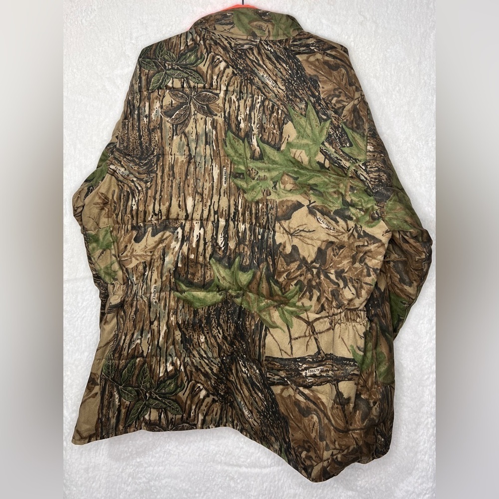 Camouflage Jacket with Orange Lining - Picture 2 of 5